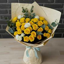 Букет цветов из:  Розы #REPLACE_PRED# Ордынском