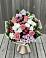 Букет цветов из: Альстромерии, Гвоздики, Розы и Хризантемы в Ордынском