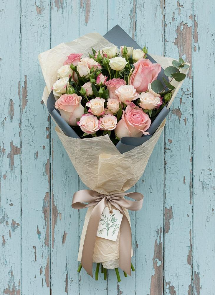 Букет цветов из: Розы в Ордынском