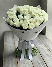 Букет 35 Белых роз в Ордынском