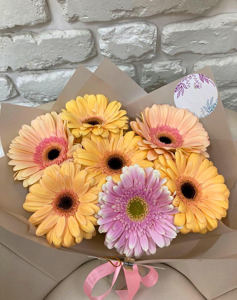 Букет цветов из: Герберы в Ордынском