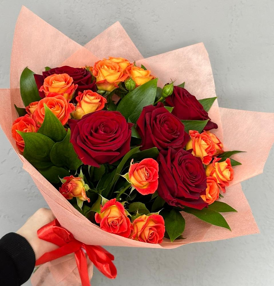 Букет Любовь и восторг в Ордынском