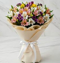 Букет цветов из:  Альстромерии в Ордынском