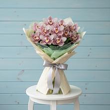 Букет цветов из:  Орхидеи и Розы в Ордынском