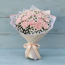 Букет цветов из:  Гвоздики в Ордынском