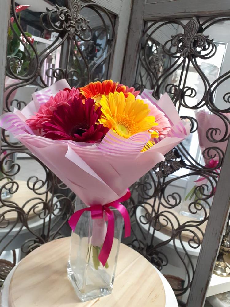 Букет цветов из: Герберы в Ордынском