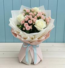 Букет цветов из:  Розы в Ордынском