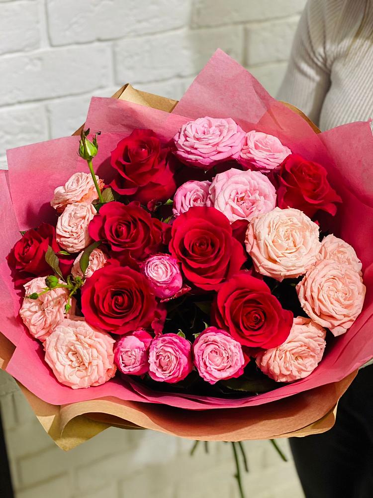 Букет цветов из: Розы в Ордынском