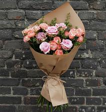Букет цветов из:  Розы в Ордынском