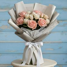 Букет цветов из:  Розы #REPLACE_PRED# Ордынском