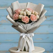 Букет цветов из:  Розы в Ордынском