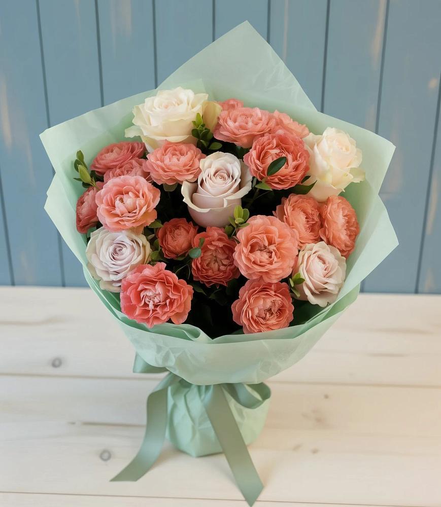 Букет цветов из: Розы в Ордынском