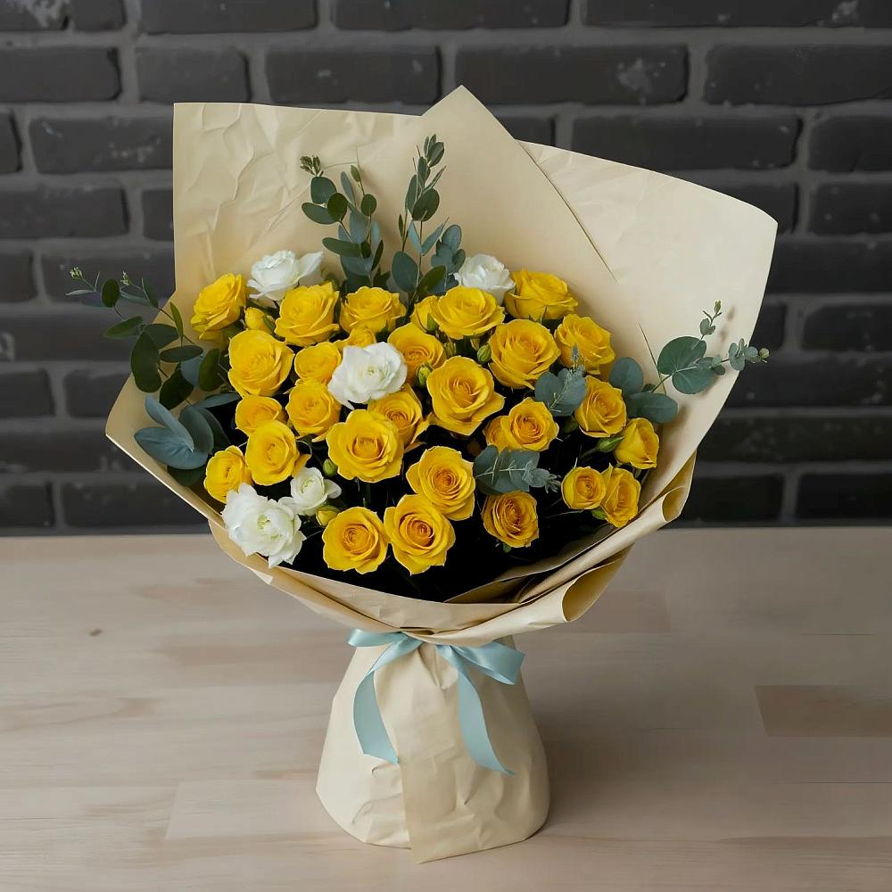 Букет цветов из: Розы в Ордынском