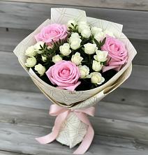 Букет цветов из:  Розы в Ордынском