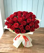 Букет 29 Красных роз в Ордынском