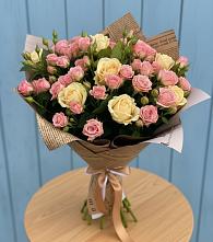 Букет цветов из:  Розы в Ордынском