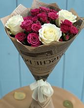 Букет цветов из:  Розы в Ордынском