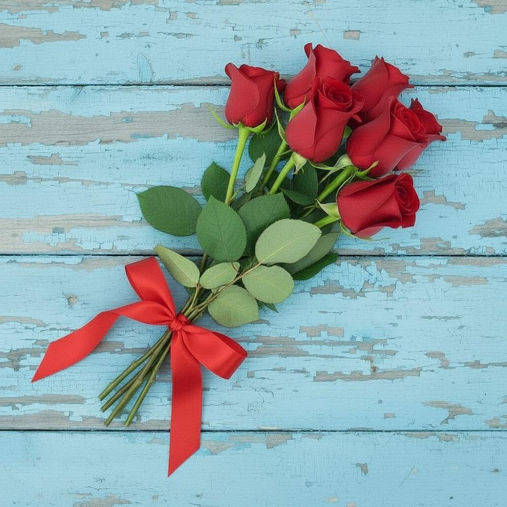 Букет Красные розы в Ордынском