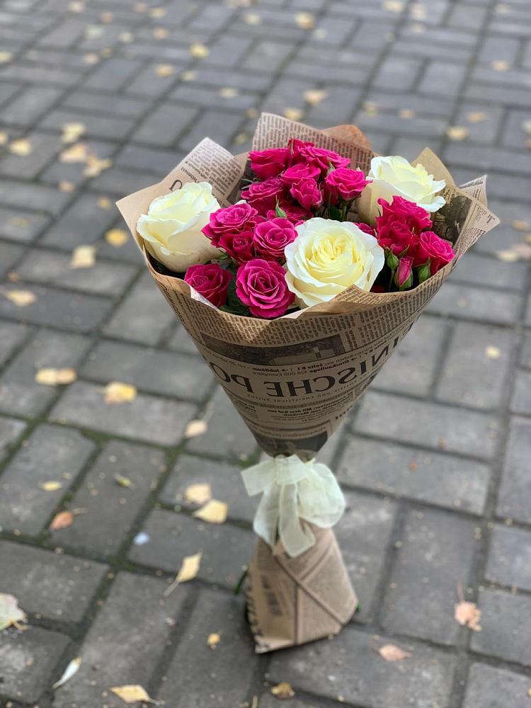 Букет цветов из: Розы в Ордынском