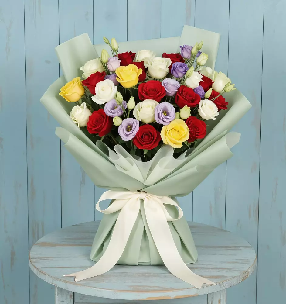 Букет цветов из: Розы в Ордынском