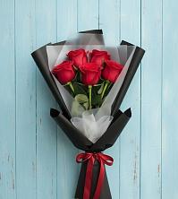 Букет цветов из:  Розы в Ордынском