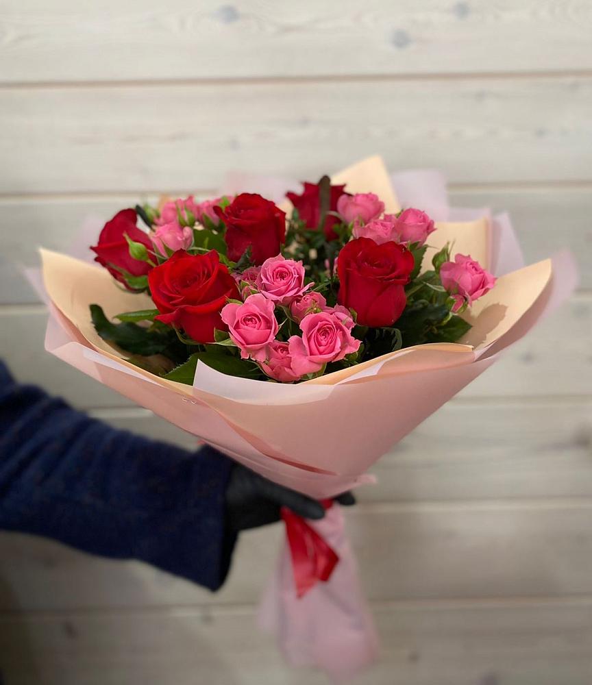 Букет цветов из: Розы в Ордынском