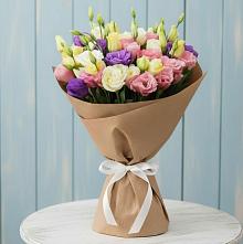 Букет цветов из:  Лизиантусы в Ордынском