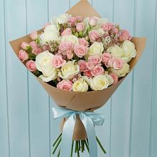 Букет цветов из:  Розы в Ордынском