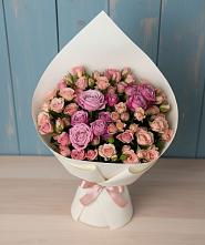 Букет цветов из:  Розы в Ордынском